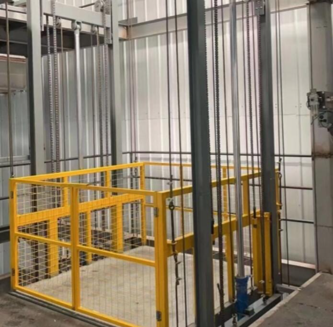 山城导轨式升降机一般加工周期